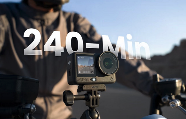 大疆Osmo Action 6运动相机发布 首搭可变光圈+方形大底 2998元起